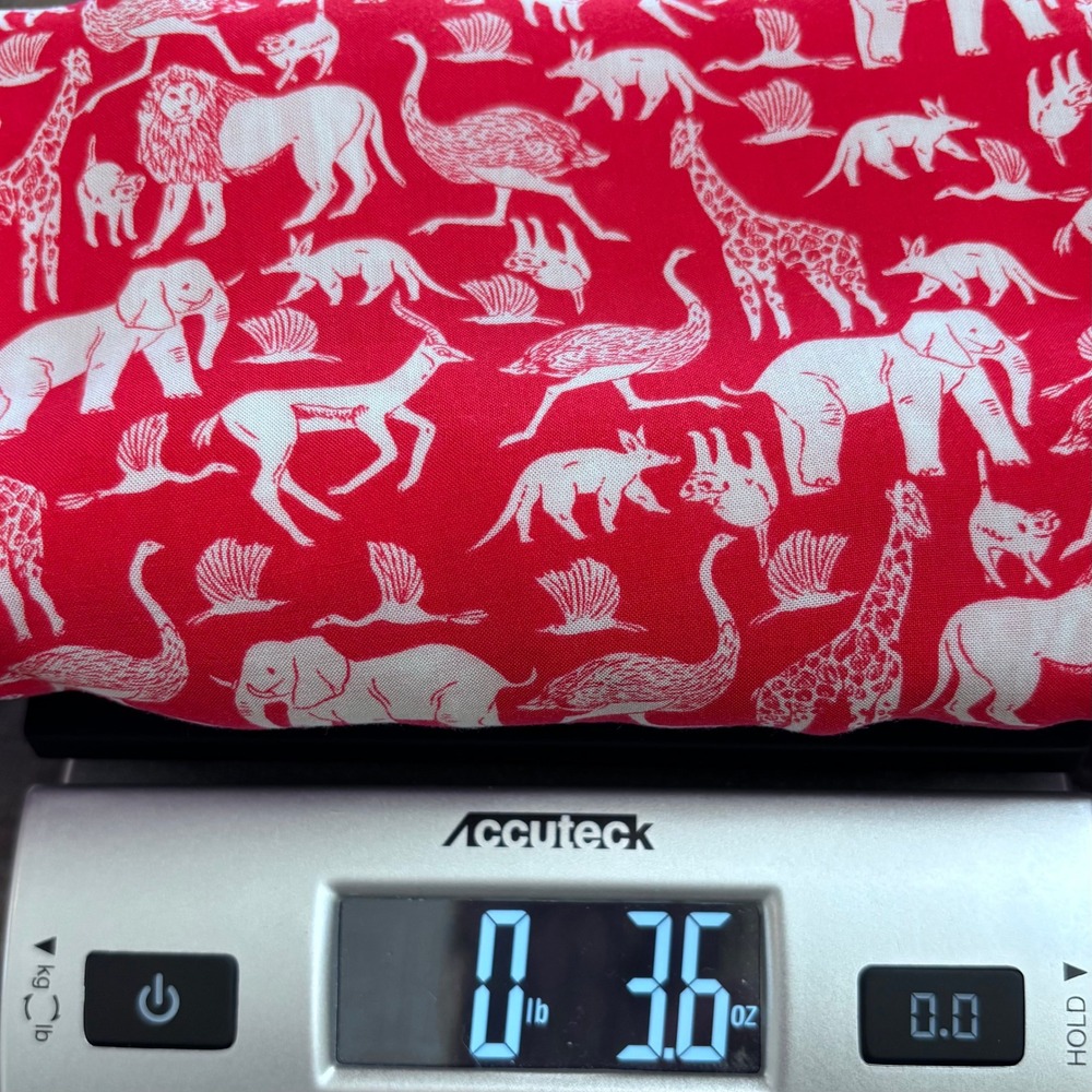 Maeve Anthropologie Whimsical Blouse Red White Safari Animal Print Sleeveless - Picture 9 of 9